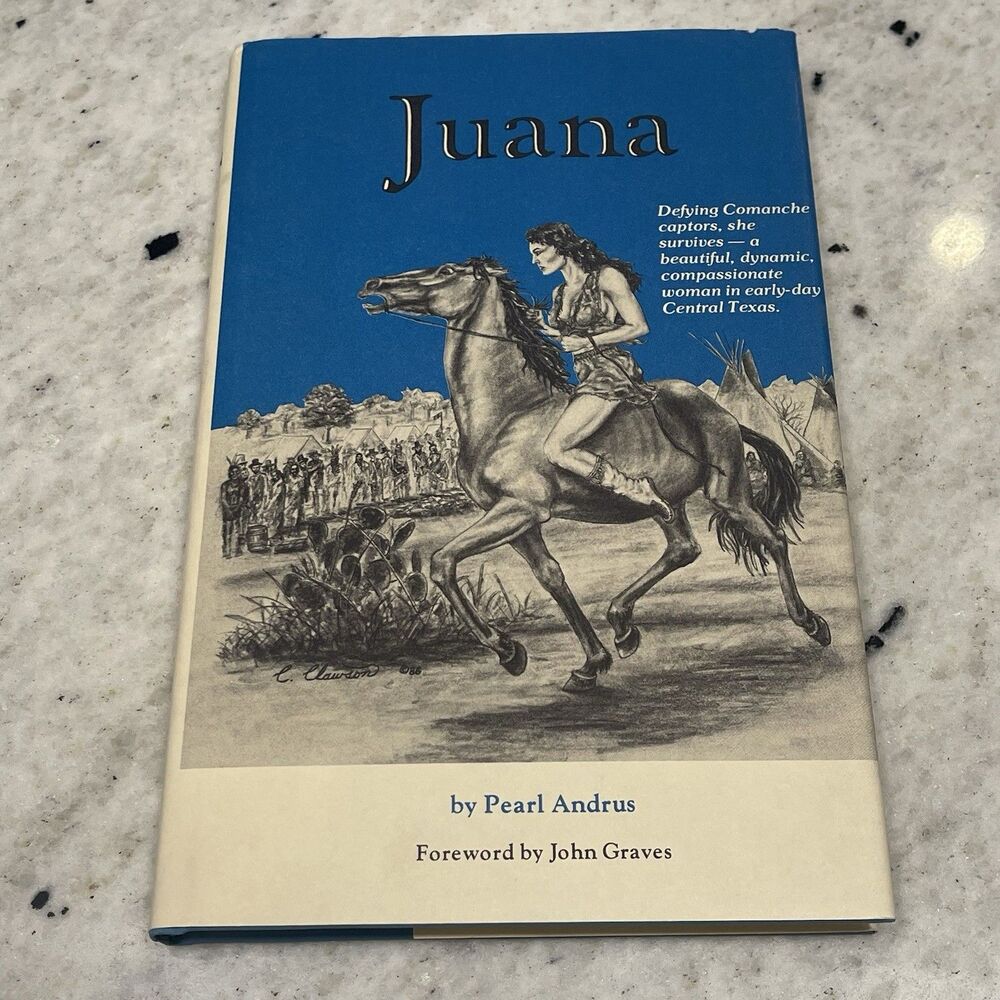 Juana, A Spanish girl in central Texas by Pearl Andrus Signed